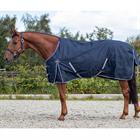 Outdoordecke Turnout Luxe Fleece QHP Dunkelblau