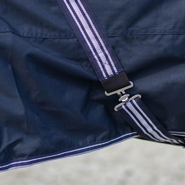 Outdoordecke Turnout Luxe Fleece QHP Dunkelblau