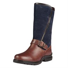 Outdoorstiefel Chesterfield Horka Dunkelblau-Dunkelbraun