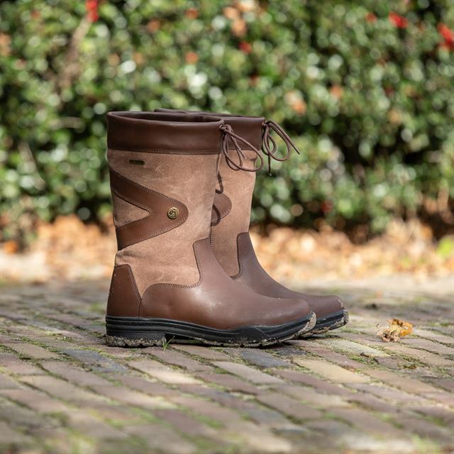 Outdoorstiefel EJMontreux Waterproof Epplejeck Braun-Hellbraun