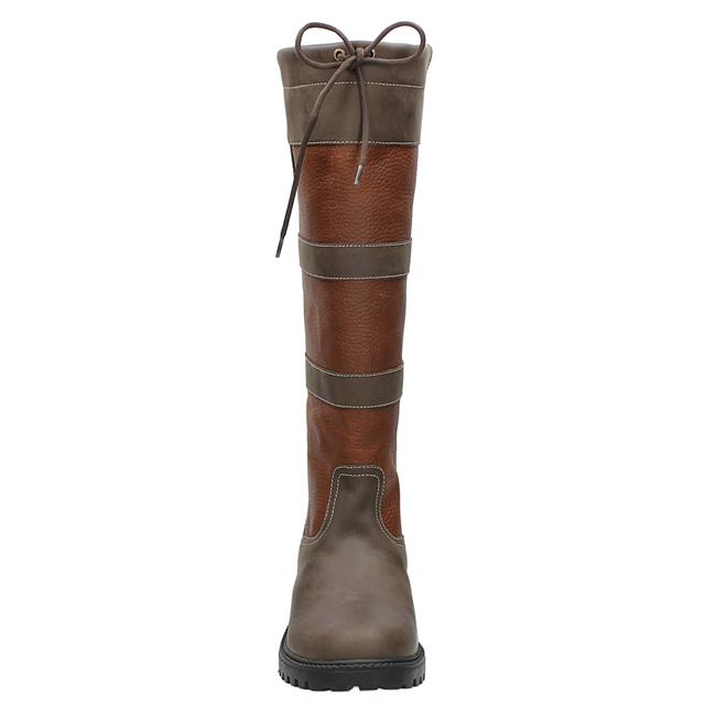 Outdoorstiefel EJUpsigo Epplejeck Dunkelbraun-Mittelbraun