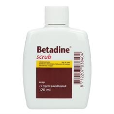 Peeling Betadine