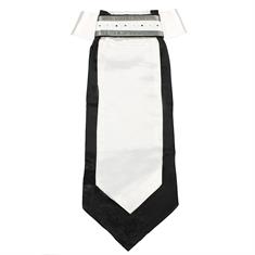 Plastron Coco QHP Weiß-Black