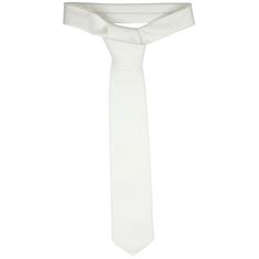 Plastron Elton Polyester BR Weiß
