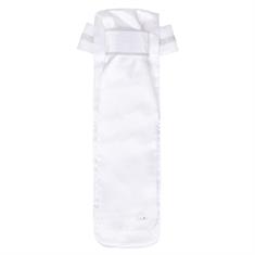 Plastron Kae QHP Weiß-Silber