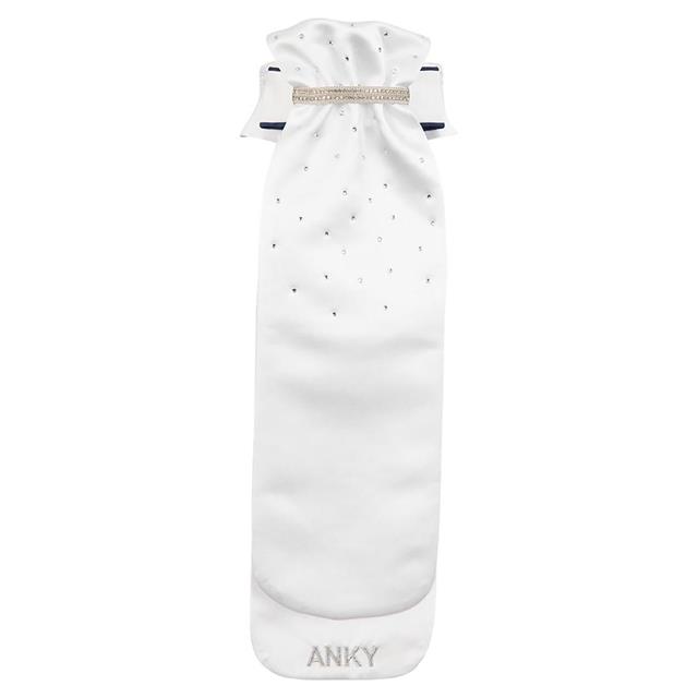 Plastron Multi-Fit Anky Weiß-Dunkelblau