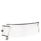 Plastron Multi-Fit Anky Weiß-Grau