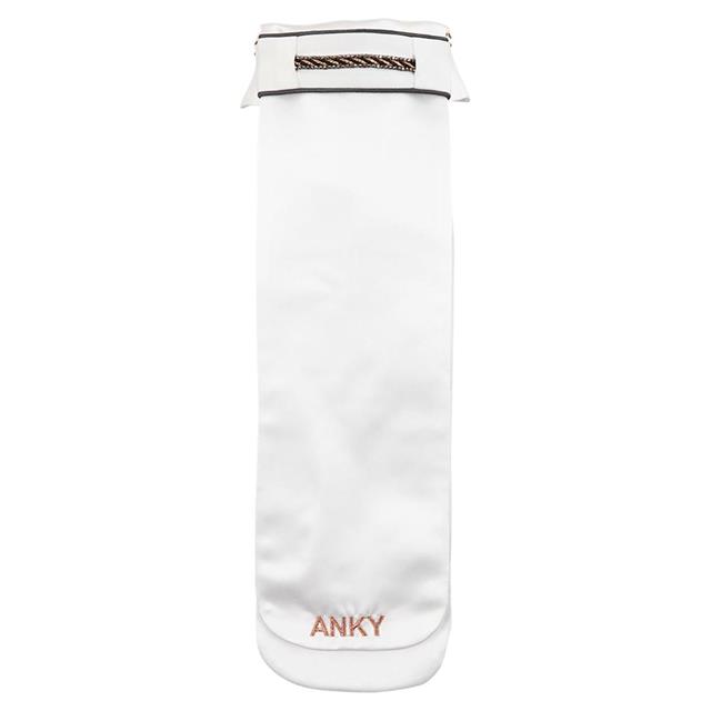 Plastron Multi-Fit Anky Weiß-Grau
