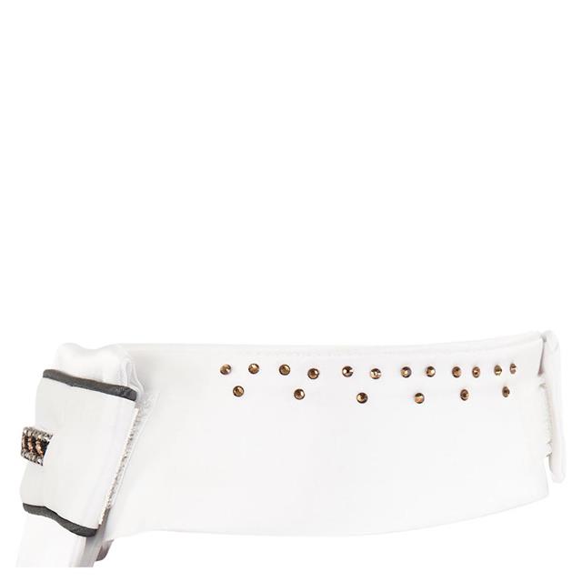Plastron Multi-Fit Anky Weiß-Grau