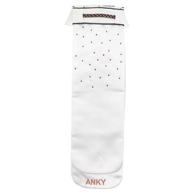 Plastron Multi-Fit Anky Weiß-Grau
