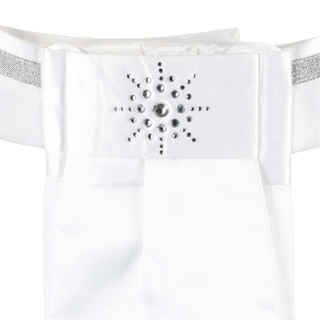 Plastron QDiva Quur Weiß-Silber