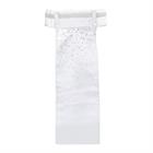 Plastron QGlamour Quur Weiß-Silber