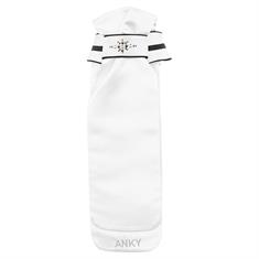 Plastron Stone-Deluxe Anky Weiß-Black