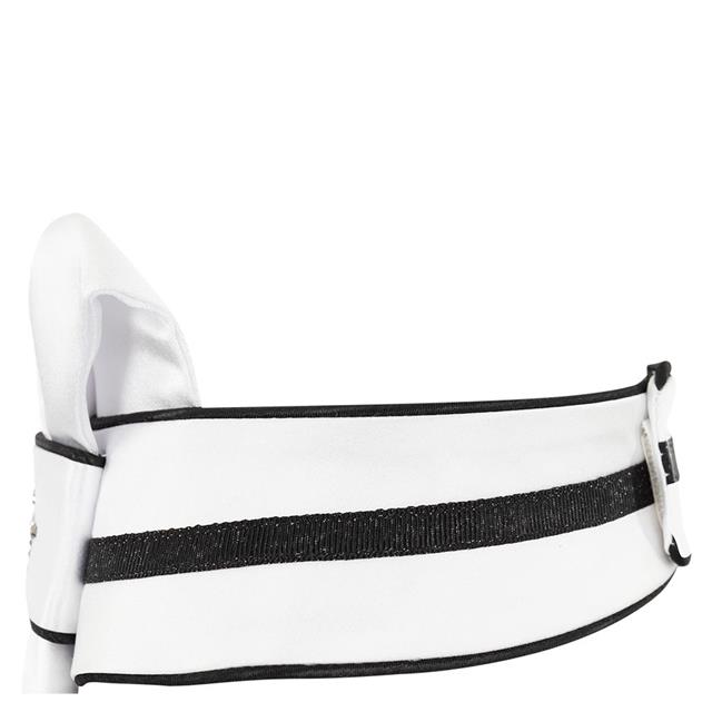 Plastron Stone-Deluxe Anky Weiß-Black