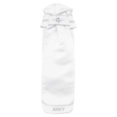 Plastron Stone-Deluxe Anky Weiß-Silber
