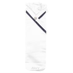 Plastron Symhony C-Wear Anky Weiß-Blau