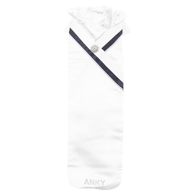 Plastron Symhony C-Wear Anky Weiß-Blau