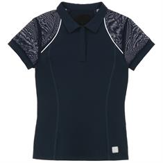 Poloshirt Agathe Equithème Dunkelblau