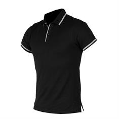 Poloshirt Branco Men Horka Schwarz