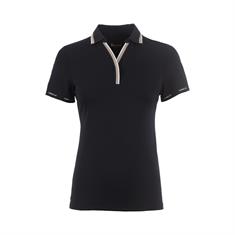 Poloshirt CAVALPique Cavallo Schwarz