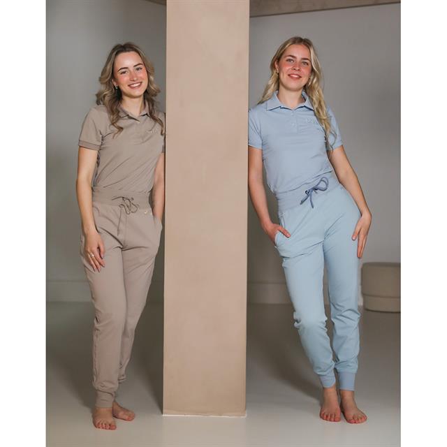 Poloshirt Cycle One Roan Hellbraun