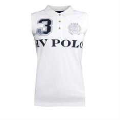 Poloshirt Favouritas Luxury Ärmellos HV POLO Weiß