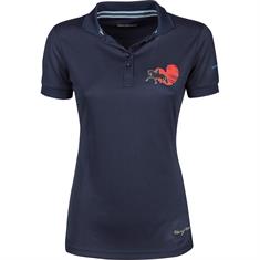 Poloshirt Friesian Style Harry's Horse Dunkelblau