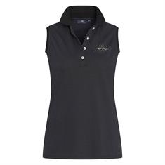 Poloshirt HVPClassic Ärmellos HV POLO Schwarz
