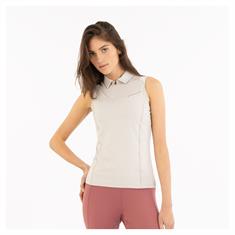 Poloshirt Isa ärmellos BR Beige