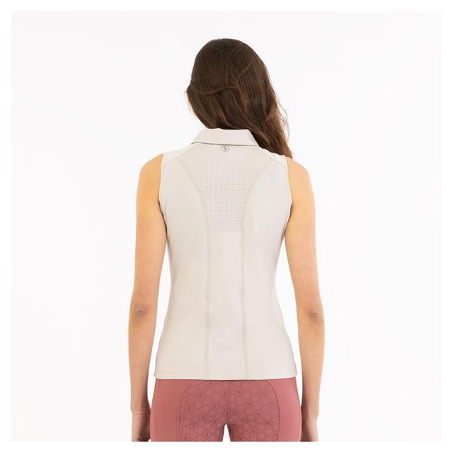 Poloshirt Isa ärmellos BR Beige