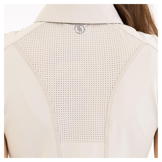 Poloshirt Isa ärmellos BR Beige