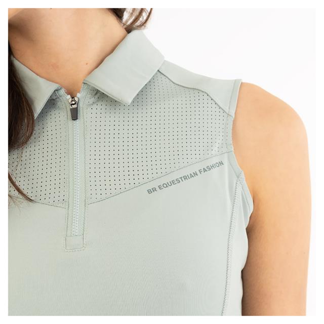 Poloshirt Isa ärmellos BR Hellgrün