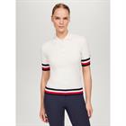 Poloshirt Lenox Tommy Hilfiger Equestrian Gebrochenes Weiß