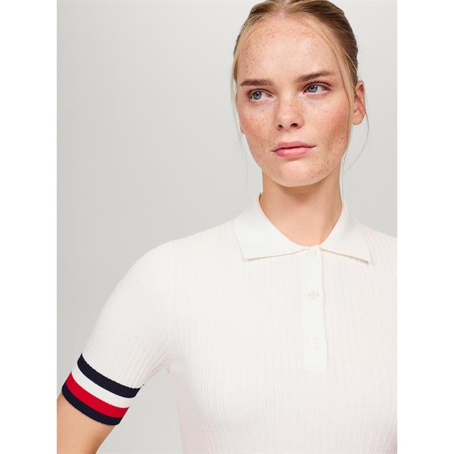 Poloshirt Lenox Tommy Hilfiger Equestrian Gebrochenes Weiß