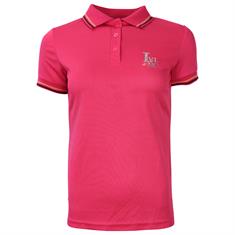 Poloshirt LVRumor Kids La Valencio Dunkelpink