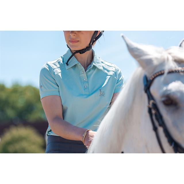 Poloshirt LVVamp La Valencio Hellblau