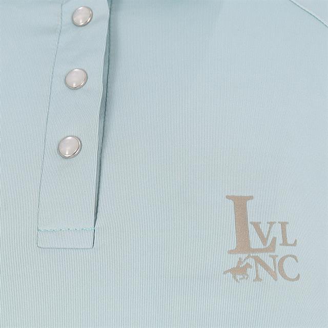 Poloshirt LVVamp La Valencio Hellblau