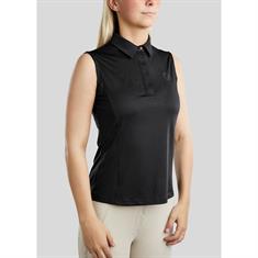 Poloshirt MOFiona Ärmellos Montar Schwarz