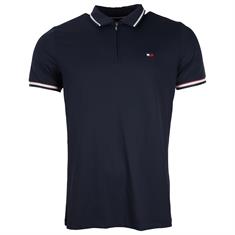 Poloshirt Performance Zip Men Tommy Hilfiger Dunkelblau