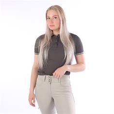 Poloshirt QFieve Quur Grau