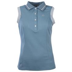 Poloshirt Ärmellos Glitter