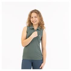 Poloshirt Ärmellos Ilona Kinder BR Dunkelgrün
