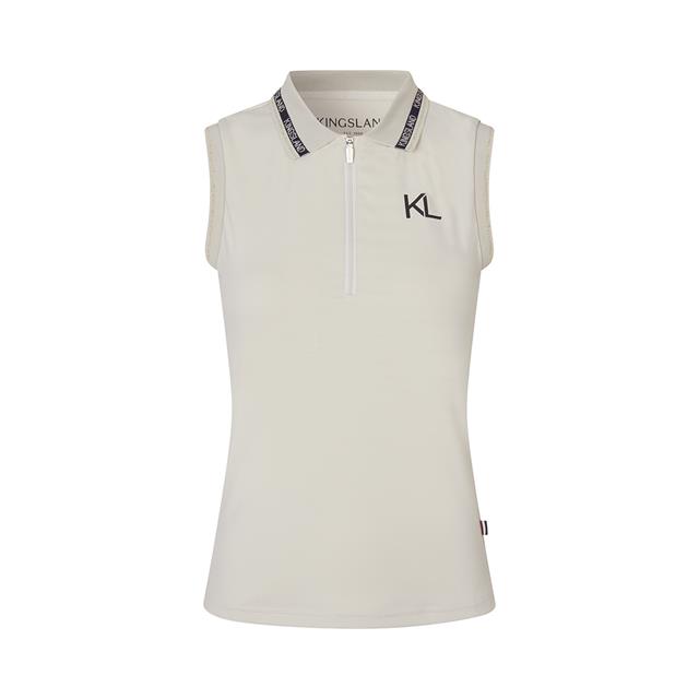 Poloshirt ärmellos KLNaira Kingsland Beige