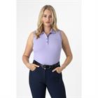 Poloshirt Ärmellos LeMieux Lila