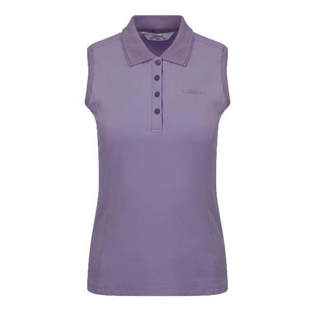 Poloshirt Ärmellos LeMieux Lila