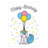 Postkarte Happy Birthday Divers