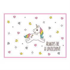 Postkarte Unicorn