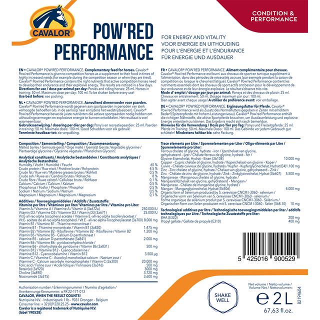 Pow’Red Performance Cavalor Sonstige