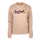 Pullover EJChristmas Vibe Epplejeck Beige