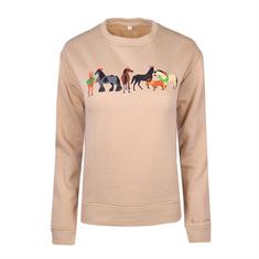 Pullover EJChristmas Vibe Kinder Epplejeck Beige